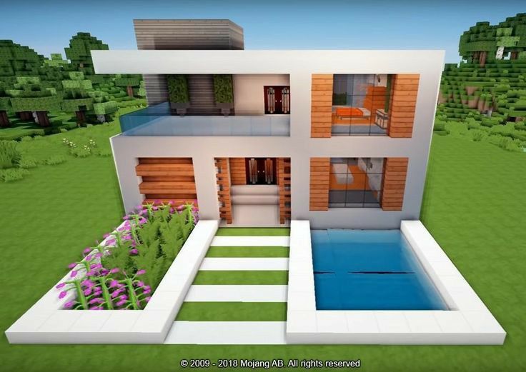 Detail Desain Rumah Di Minecraft Nomer 24