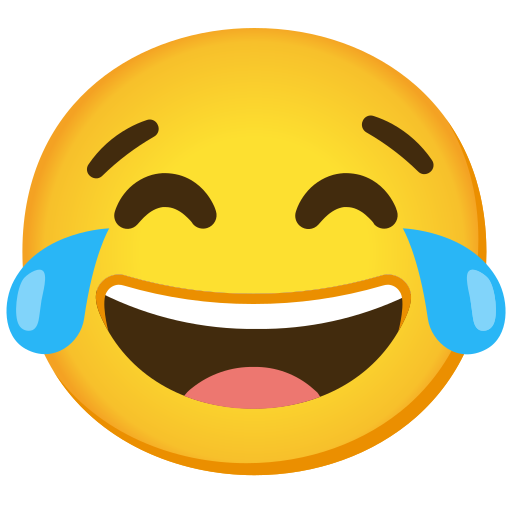 Emoji Lachender Smiley - KibrisPDR