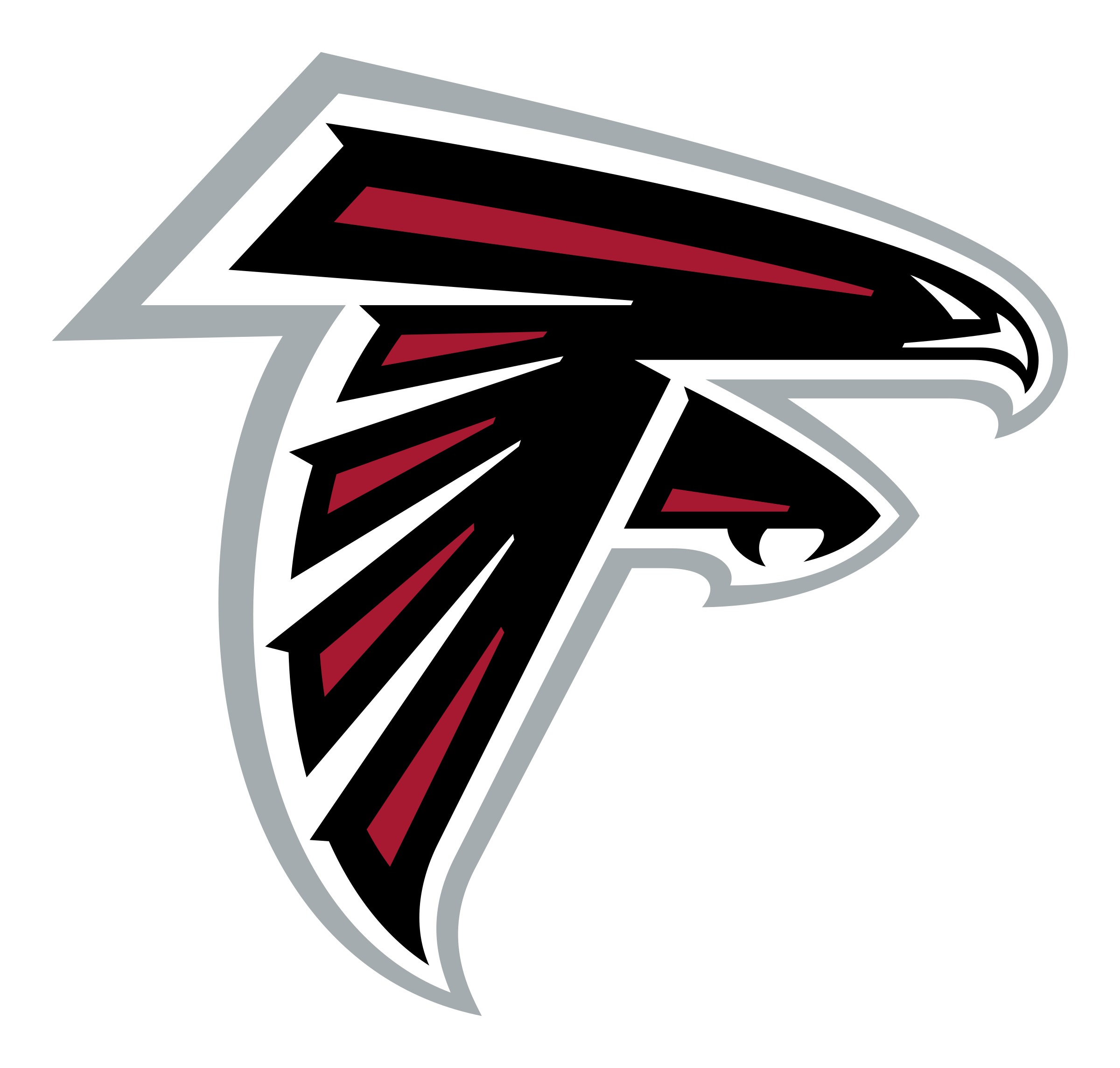 Detail Falcons Logo Black And White Nomer 3