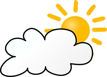 Sonne Wolke Clipart - KibrisPDR