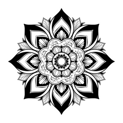 Detail Tapete Mandala Nomer 25