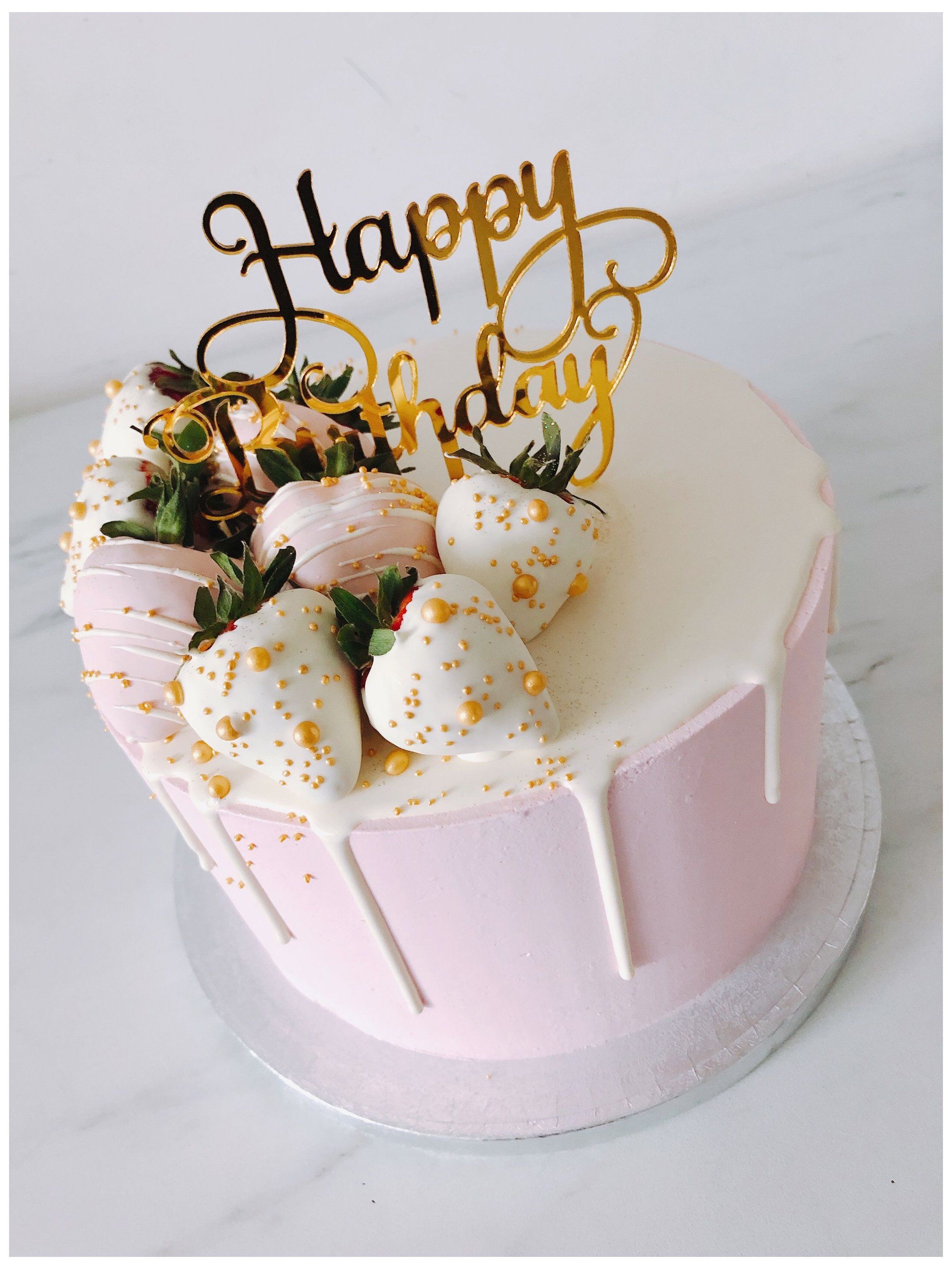 Detail Kue Ulang Tahun Simple Elegant Nomer 22