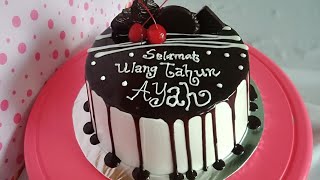 Detail Kue Ulang Tahun Simple Elegant Nomer 28