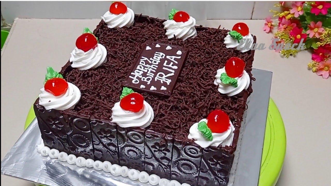Detail Kue Ulang Tahun Simple Elegant Nomer 40