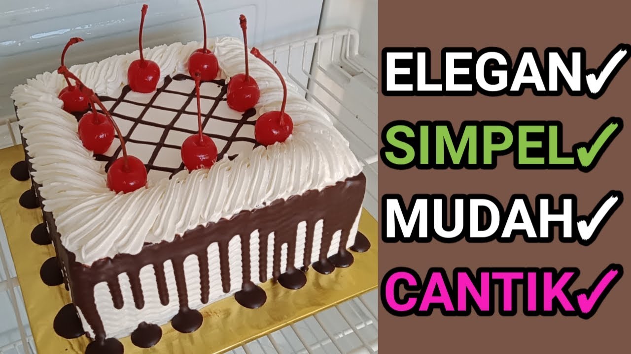 Detail Kue Ulang Tahun Simple Elegant Nomer 46