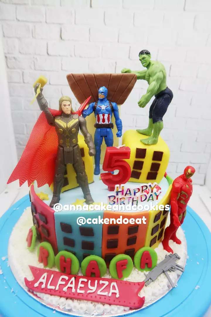 Detail Kue Ulang Tahun Superhero Nomer 11