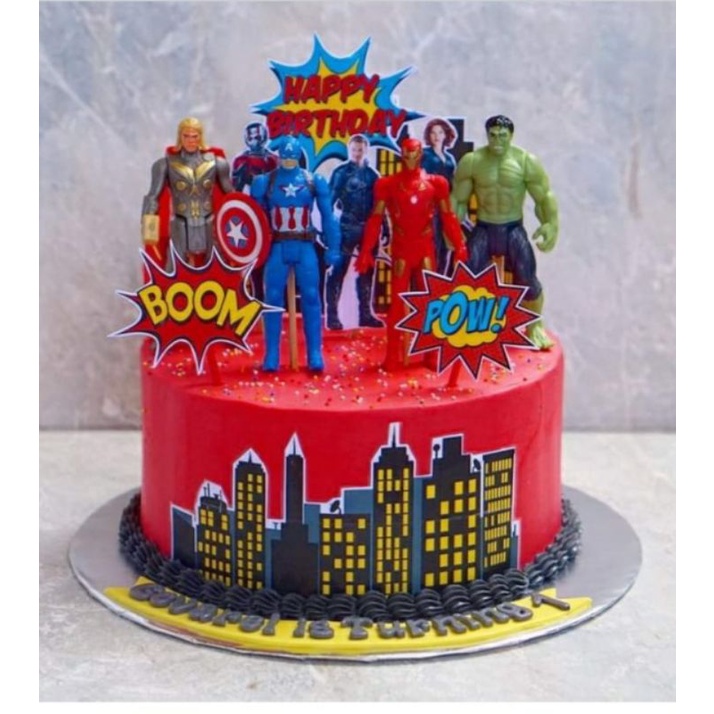 Detail Kue Ulang Tahun Superhero Nomer 45