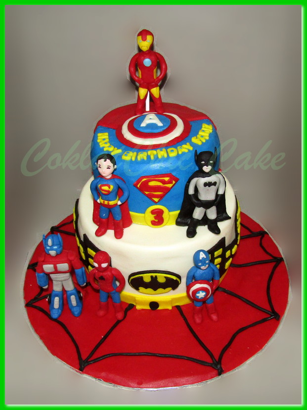 Detail Kue Ulang Tahun Superhero Nomer 57