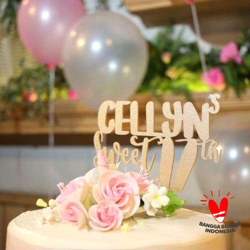 Detail Kue Ulang Tahun Sweet Seventeen Nomer 8