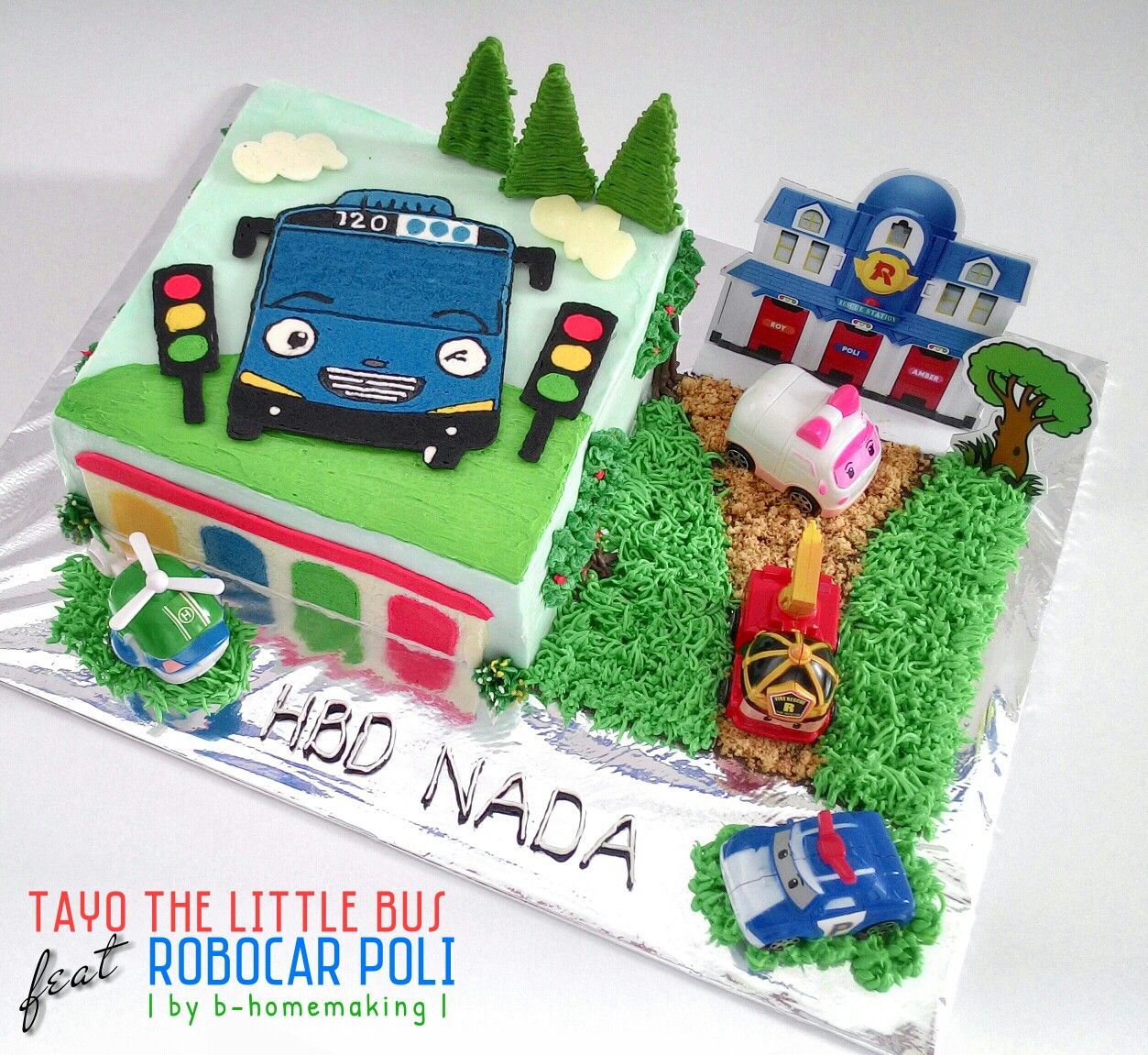 Detail Kue Ulang Tahun Tayo The Little Bus Nomer 11