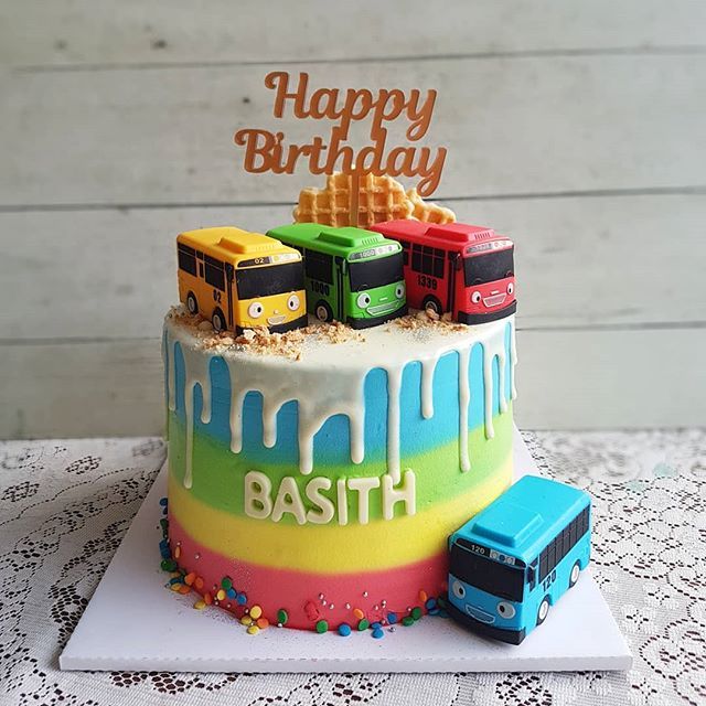 Detail Kue Ulang Tahun Tayo The Little Bus Nomer 21