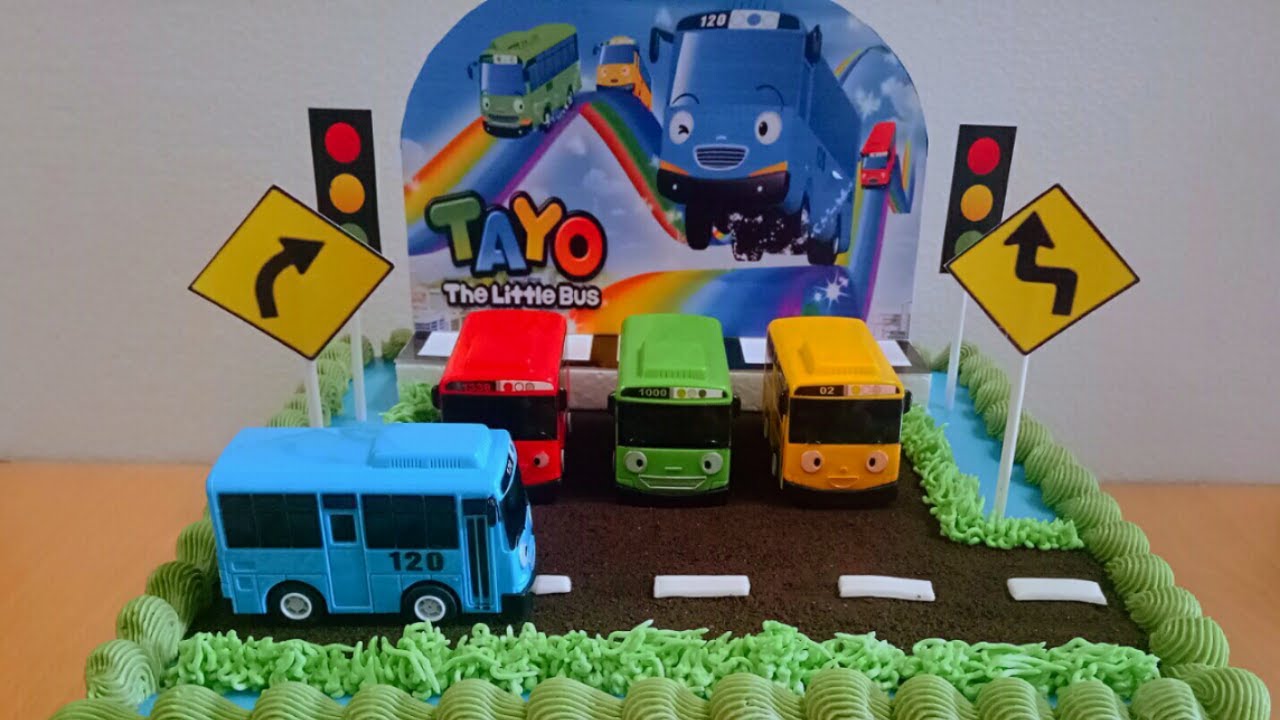 Detail Kue Ulang Tahun Tayo The Little Bus Nomer 47