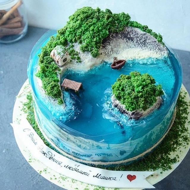 Detail Kue Ulang Tahun Tema Laut Nomer 5