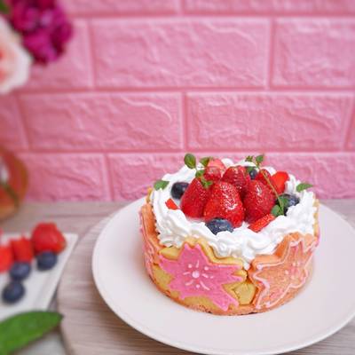 Detail Kue Ulang Tahun Topping Strawberry Nomer 51