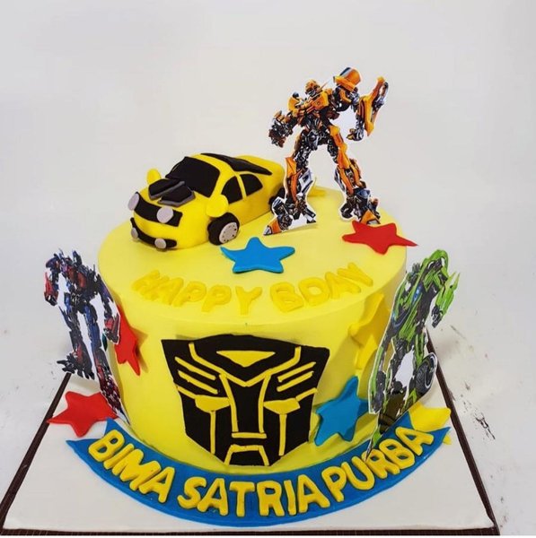 Kue Ulang Tahun Transformer - KibrisPDR