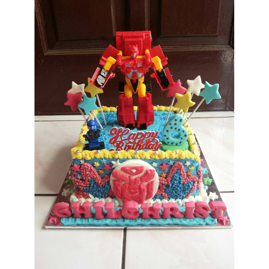 Detail Kue Ulang Tahun Transformer Nomer 46