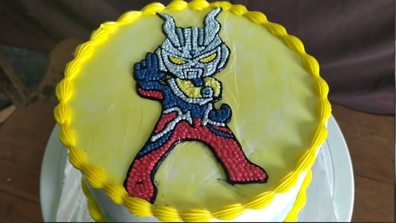 Detail Kue Ulang Tahun Ultraman Nomer 15