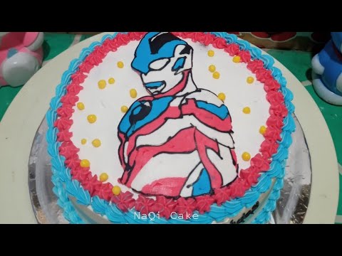 Detail Kue Ulang Tahun Ultraman Nomer 45