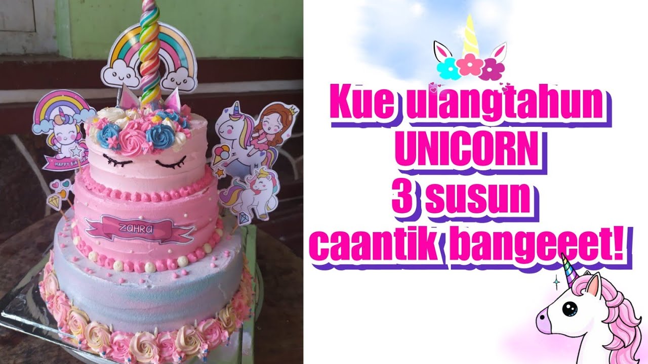 Detail Kue Ulang Tahun Unicorn Mewah Nomer 3