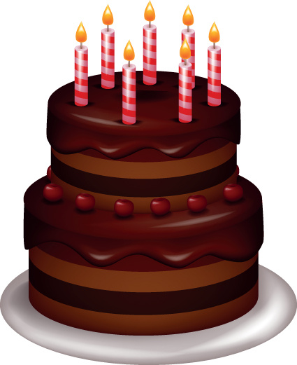 Detail Kue Ulang Tahun Vector Nomer 15