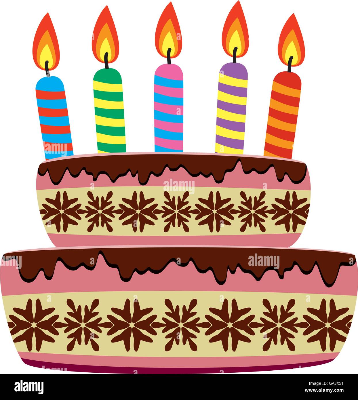 Detail Kue Ulang Tahun Vector Nomer 25