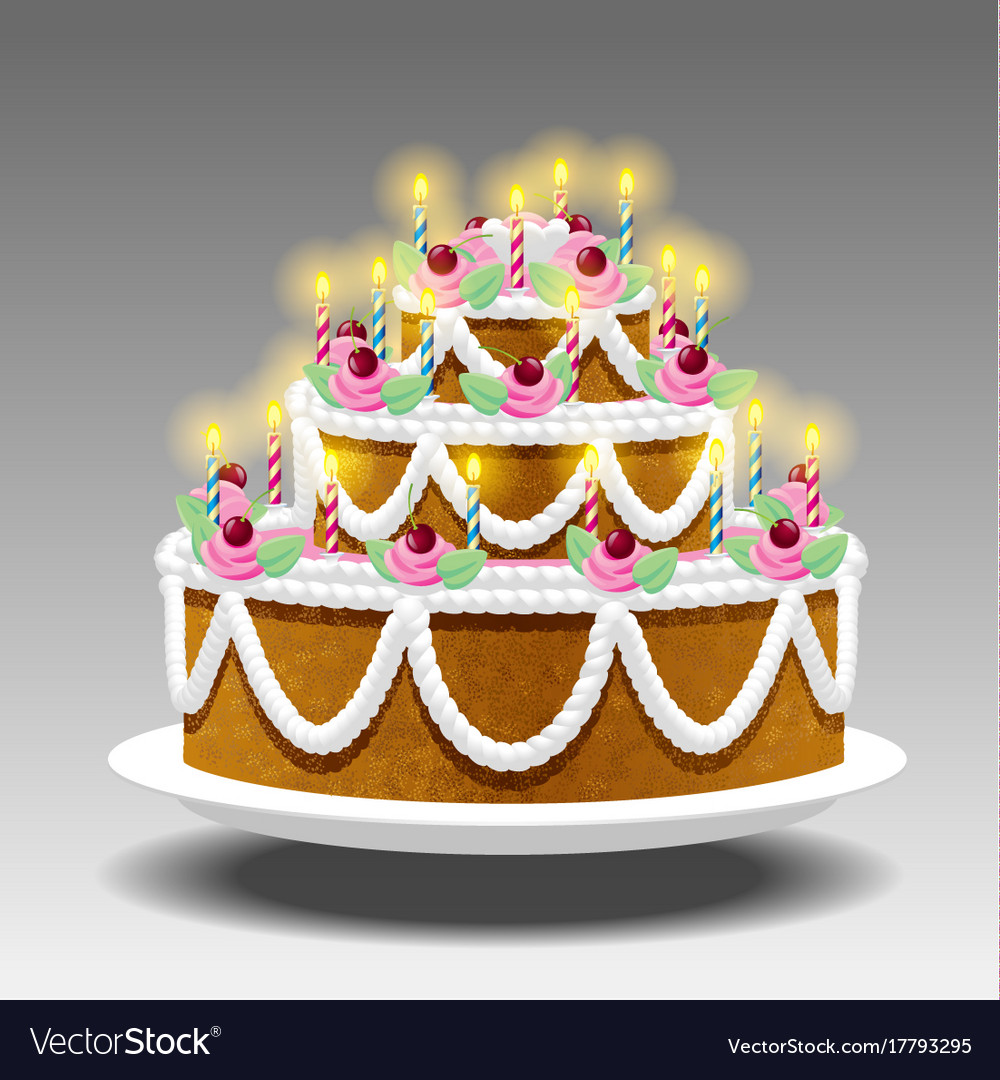 Detail Kue Ulang Tahun Vector Nomer 30