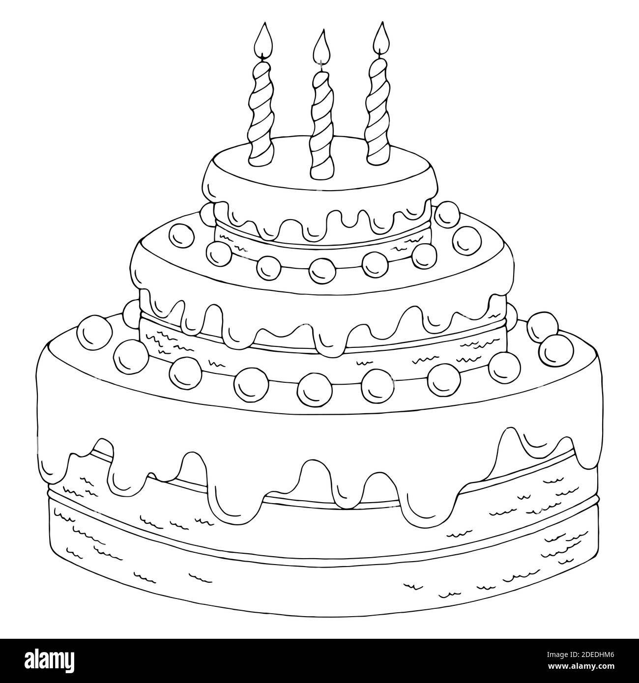 Detail Kue Ulang Tahun Vector Nomer 32