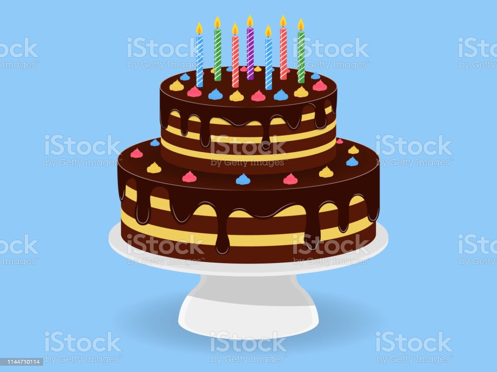 Detail Kue Ulang Tahun Vector Nomer 37