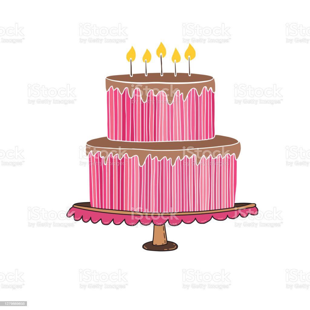 Detail Kue Ulang Tahun Vector Nomer 41