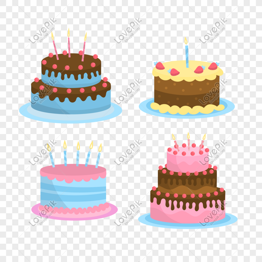 Detail Kue Ulang Tahun Vector Png Nomer 27