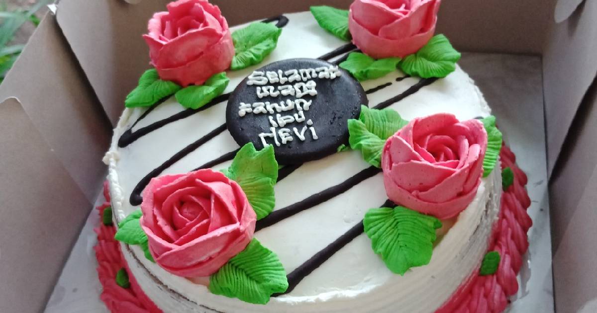 Detail Kue Ulang Tahun Warna Hijau Putih Nomer 42