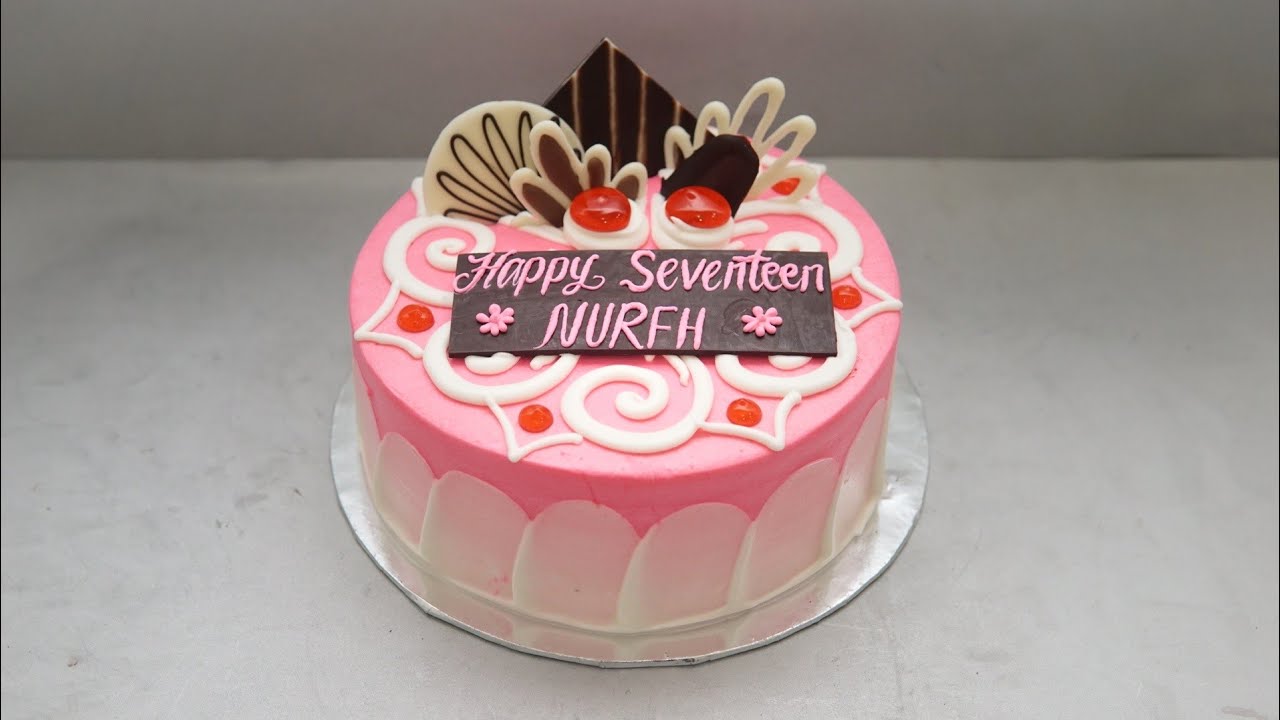 Kue Ulang Tahun Warna Pink - KibrisPDR