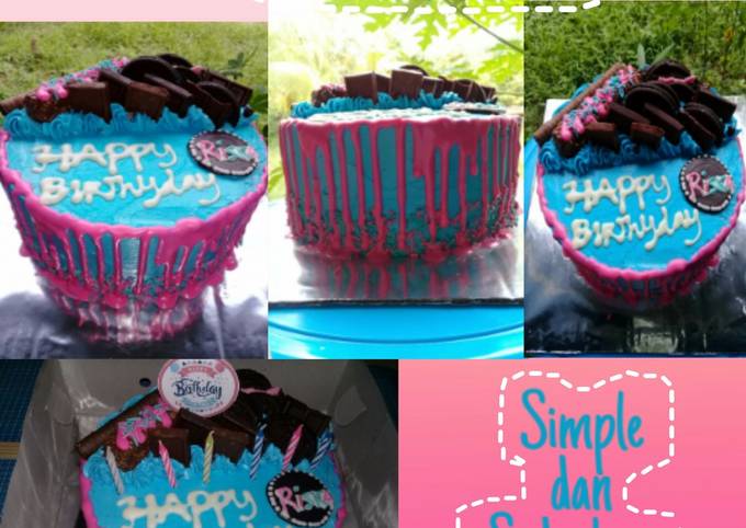 Detail Kue Ulang Tahun Warna Pink Nomer 52