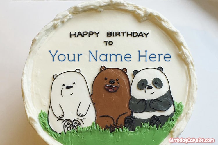 Detail Kue Ulang Tahun We Bare Bears Nomer 46