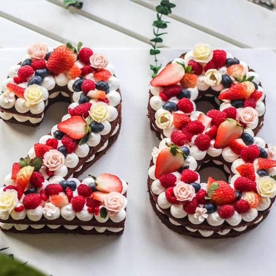 Detail Kue Ultah Alfabet Nomer 23