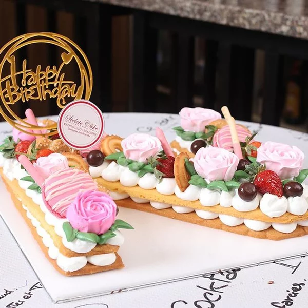 Detail Kue Ultah Alfabet Nomer 35