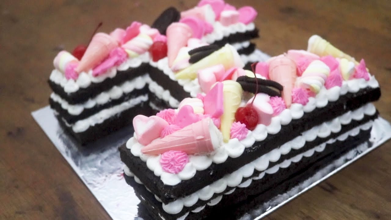 Detail Kue Ultah Alfabet Nomer 43