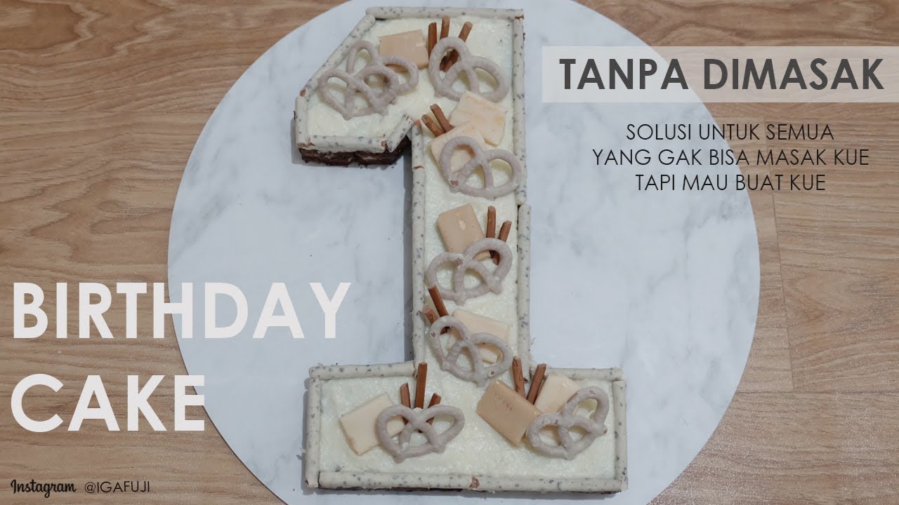 Detail Kue Ultah Angka 1 Nomer 6