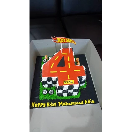 Detail Kue Ultah Angka 4 Nomer 13