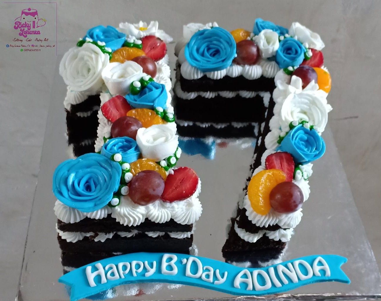 Detail Kue Ultah Angka 4 Nomer 44