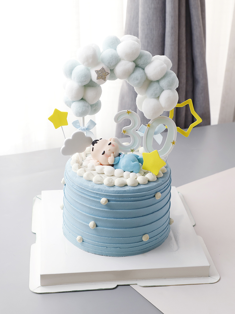 Detail Kue Ultah Baby Boy Nomer 12