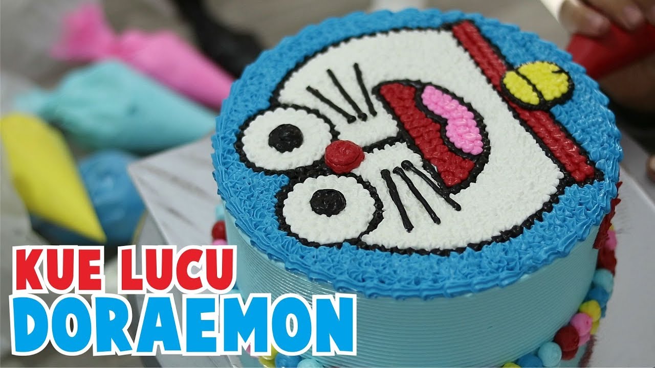 Detail Kue Ultah Bentuk Doraemon Nomer 32