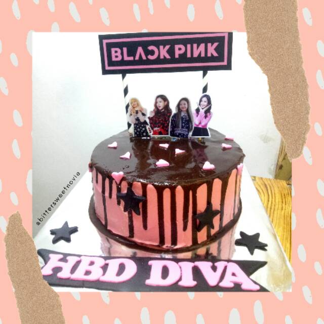 Detail Kue Ultah Blackpink Nomer 33