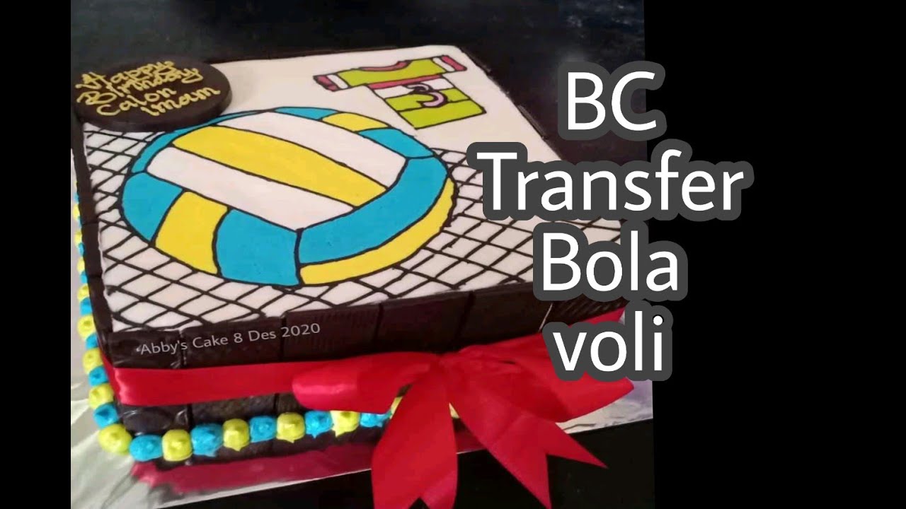 Detail Kue Ultah Bola Voli Nomer 5