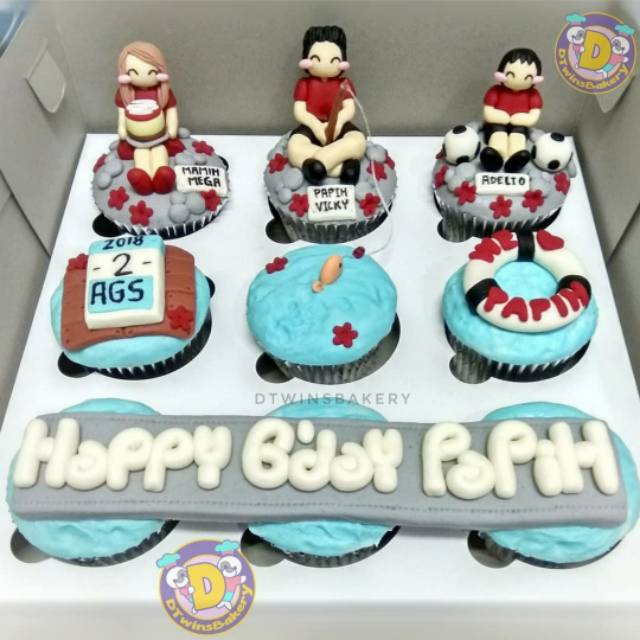 Detail Kue Ultah Cupcake Untuk Suami Nomer 19