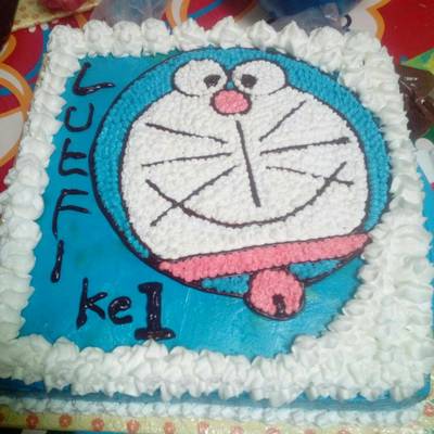 Detail Kue Ultah Dora Emon Nomer 6