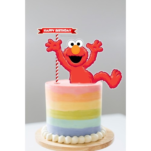 Detail Kue Ultah Elmo Nomer 19