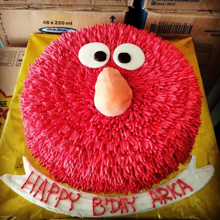 Detail Kue Ultah Elmo Nomer 28