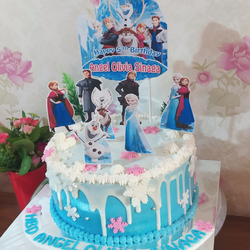 Kue Ultah Frozen - KibrisPDR