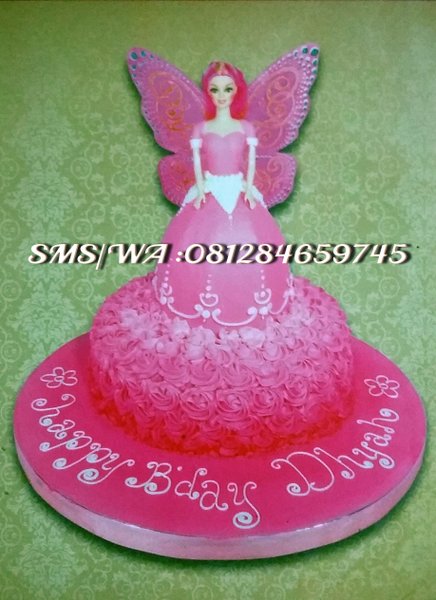 Detail Kue Ultah Gambar Barbie Nomer 30